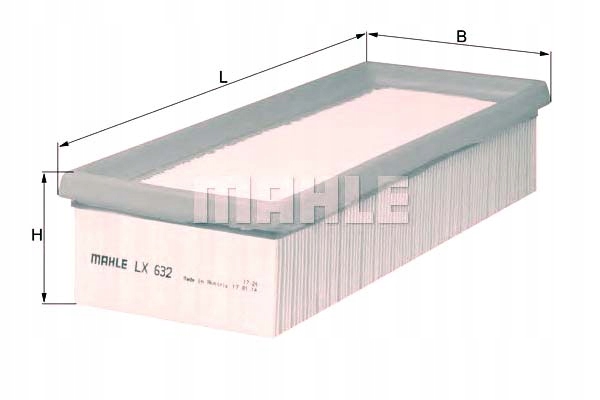 фото №2, Фильтр воздуха rover group mahle