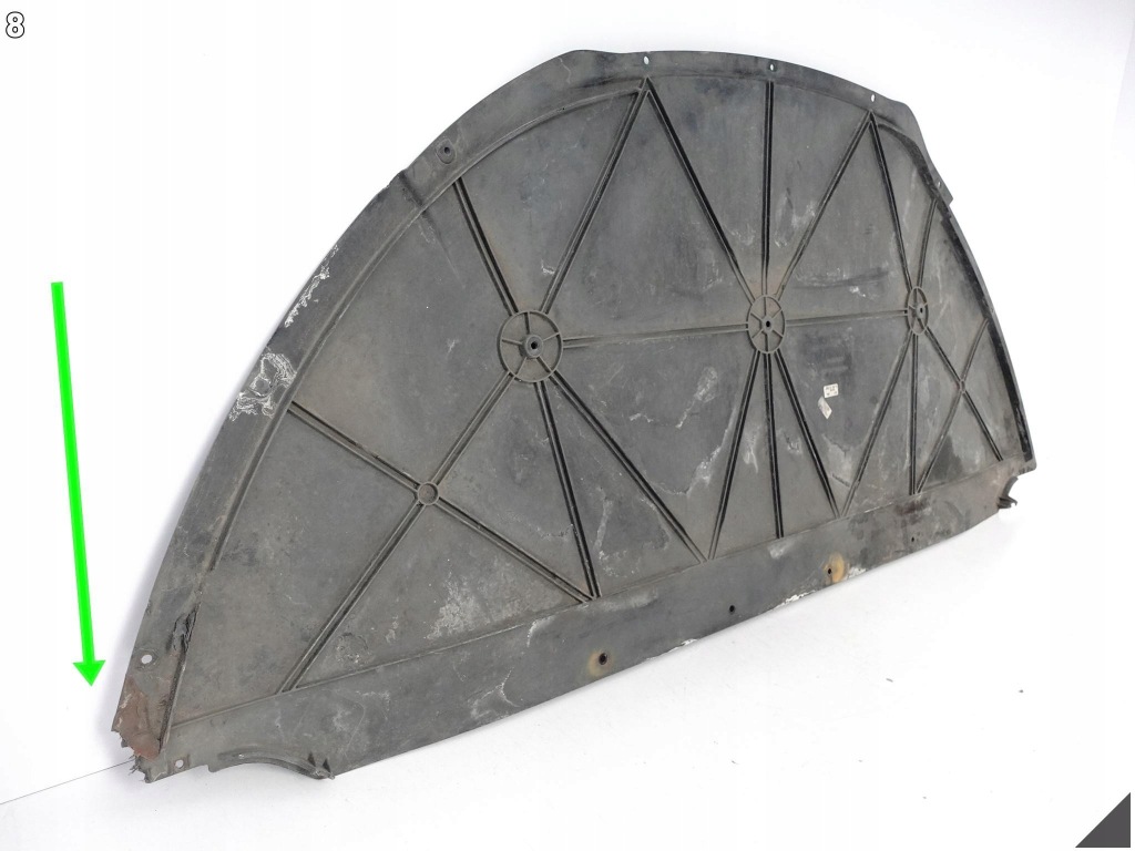 фото №9, Mclaren 650s / mp4-12c spider плита підлога захист pod бампер перед