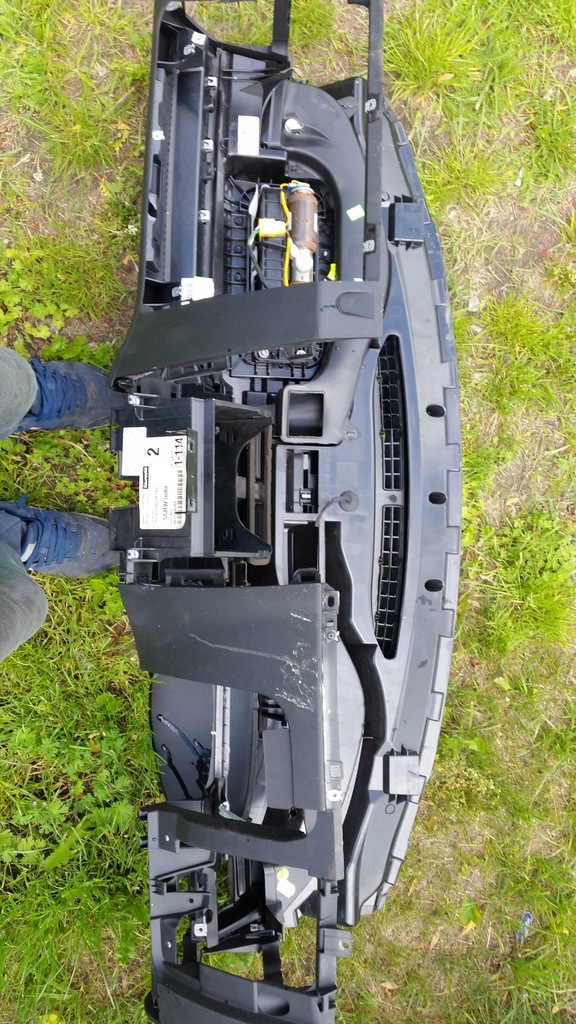 фото №5, Панель приладів консоль air bag vw passat b6 ремені панель приладів