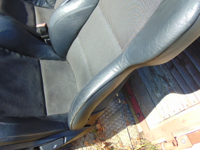 фото №6, Bmw z4 e85 e86 сидіння сидіння підігрів pół шкіра czarna правий лівий m набір