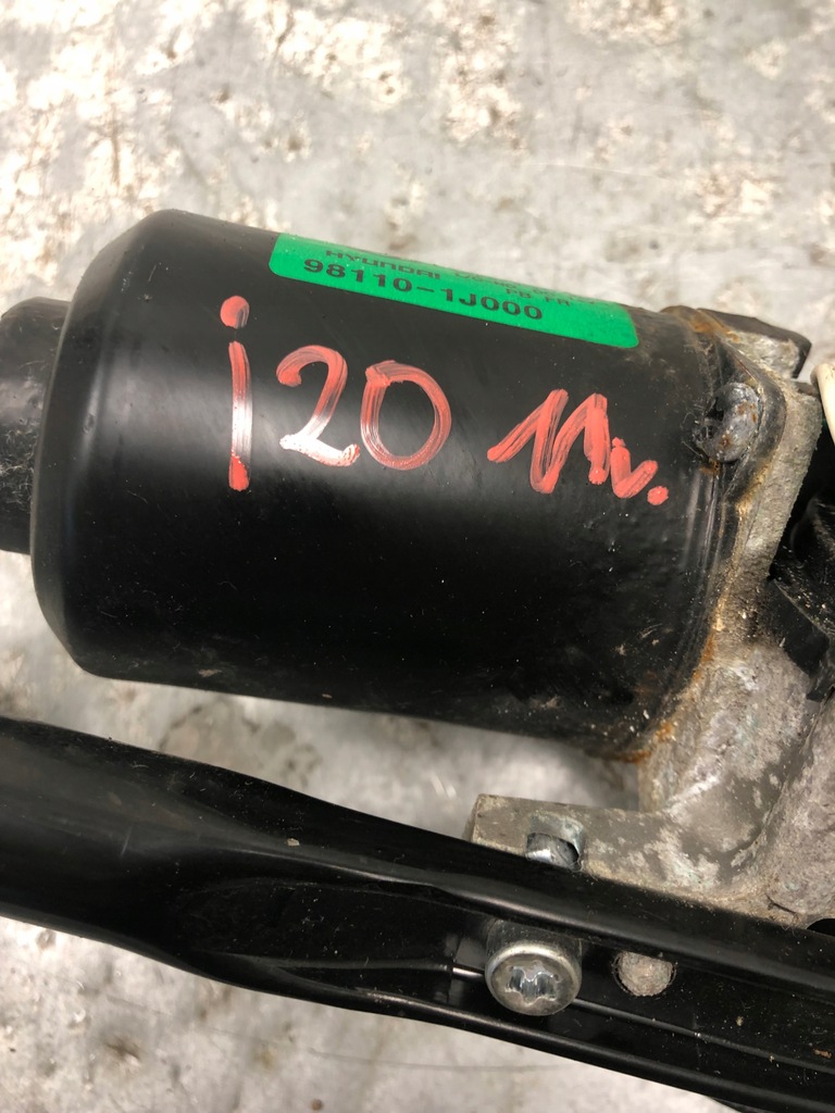 фото №8, Механизм дворник перед hyundai i20 i 98110-1j000