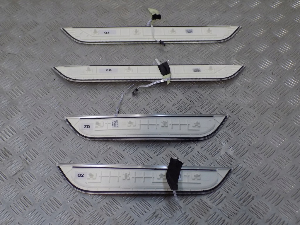 фото №5, Bmw x6 g06 накладки накладки порогові led m-pakiet