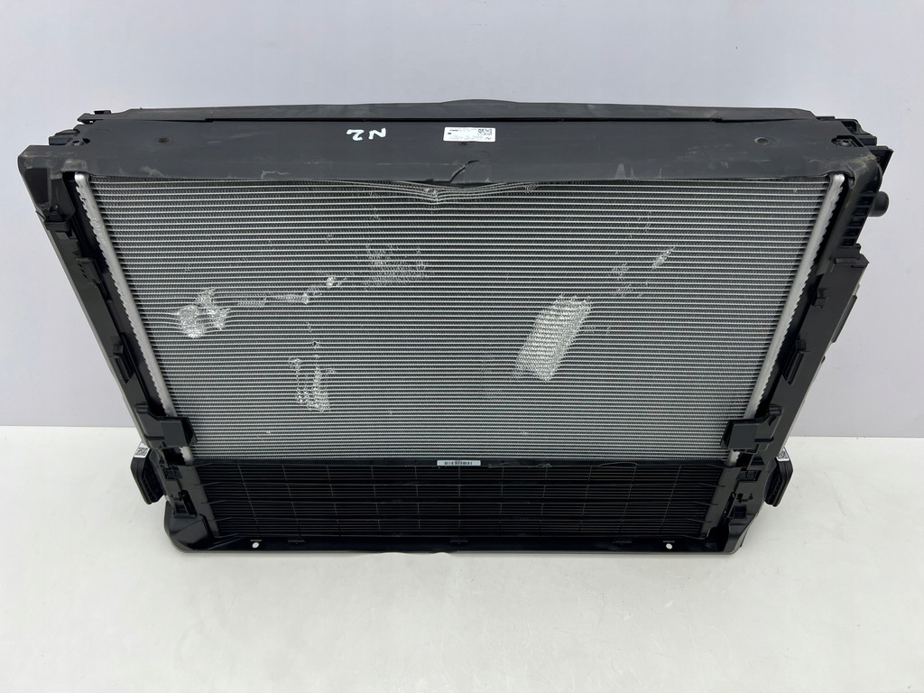 фото №8, Bmw i4 g26 hybrid комплект радіатор вентилятор вентилятор радіатор ori n 20-