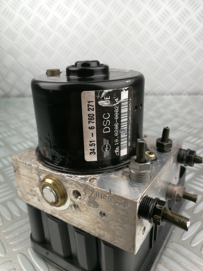 фото №5, 6760271 6760272 насос гальмівна блок керування abs mini cooper one r50 r52 r53