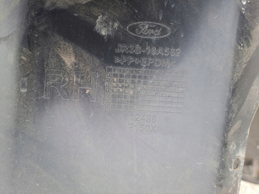 фото №4, Ford mustang gt 5.0 2019 r подкрылок правое перед