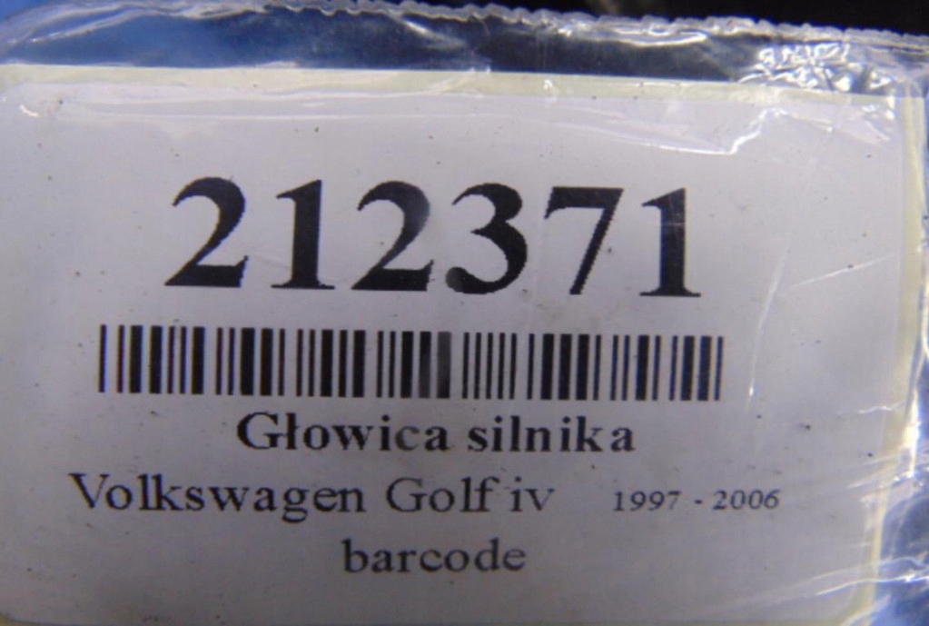 фото №7, Volkswagen golf iv 1.6 16v fsi головка двигуна 036103358f