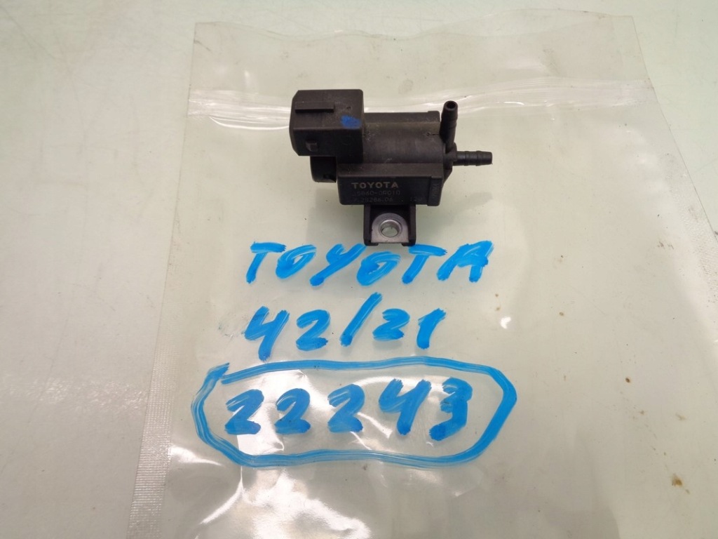 фото №1, Клапан вакуумa toyota auris 2.0d 93kw 08r