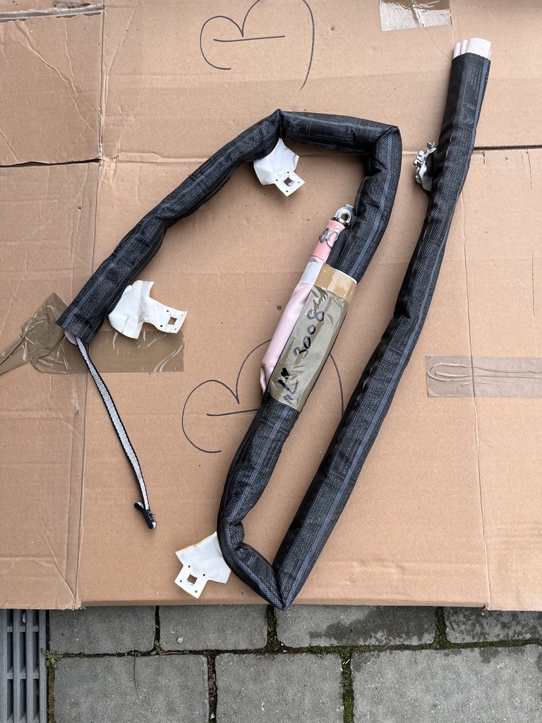 фото №1, Peugeot 3008 ii шторка безпеки повітряна ліва