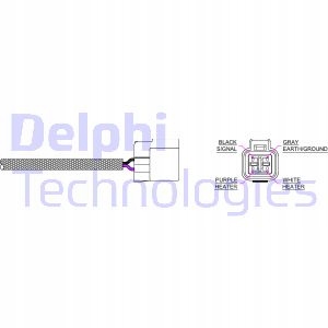 фото №2, Es20158-12b1 delphi датчик лямбда-зонд hyundai getz 1,3