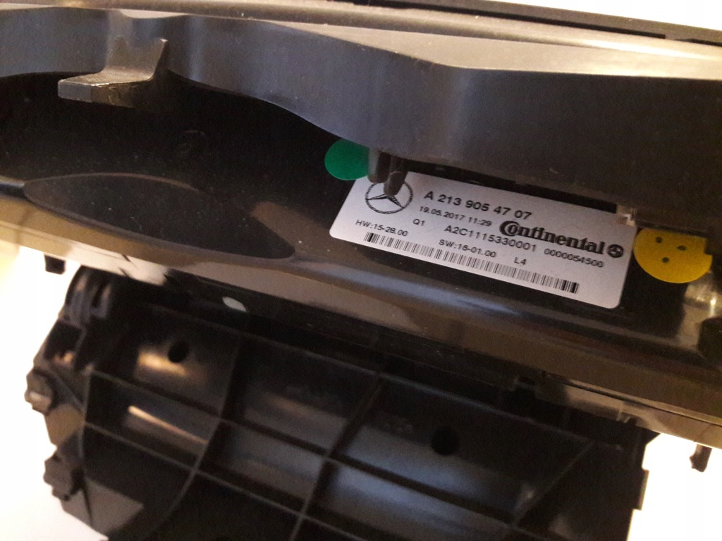 фото №11, Mercedes e w213 консоль средняя туннель панель