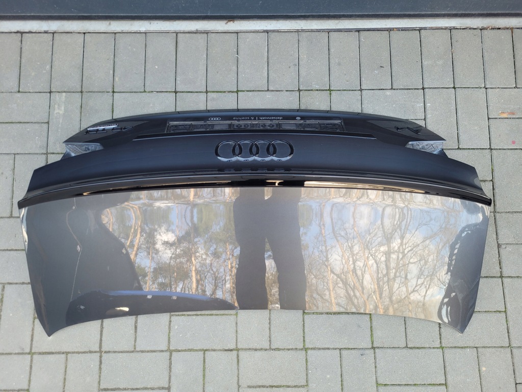 фото №12, Audi a4 8w b9 19- крышка багажника багажника задняя sedan