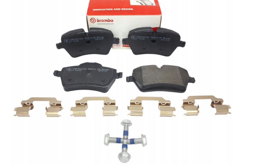 Купить Brembo p 06 051 набор тормозных колодок тормозных, тормоза дисковые