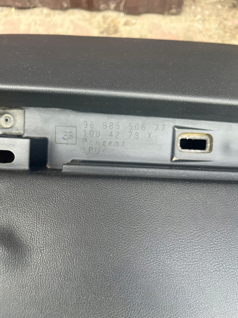 фото №10, Приборная панель консоль приборная панель peugeot 508 оригинальный номер 9688550677