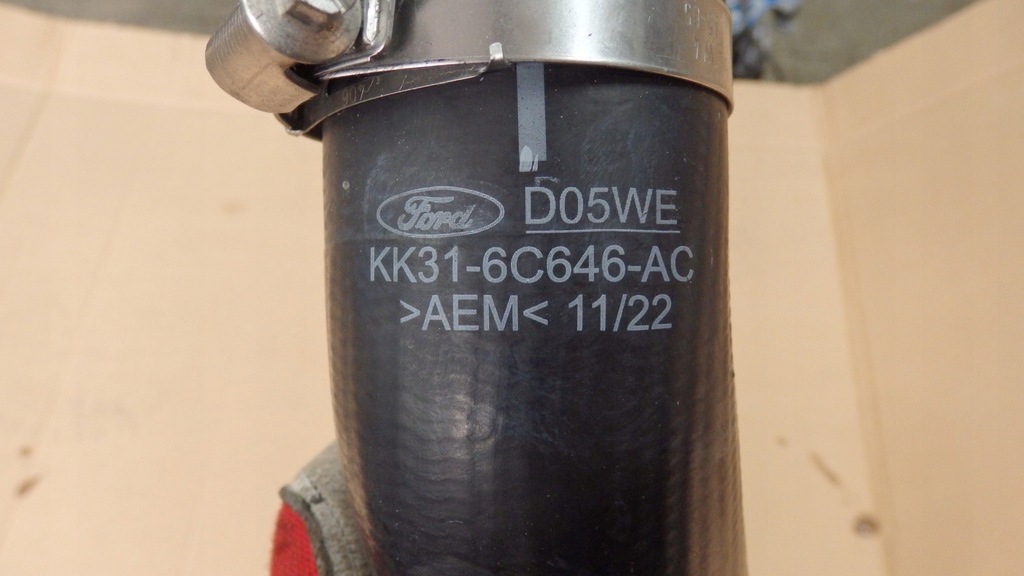 фото №1, Труба шланг воздуха ford transit mk8 kk31-6c646-ac