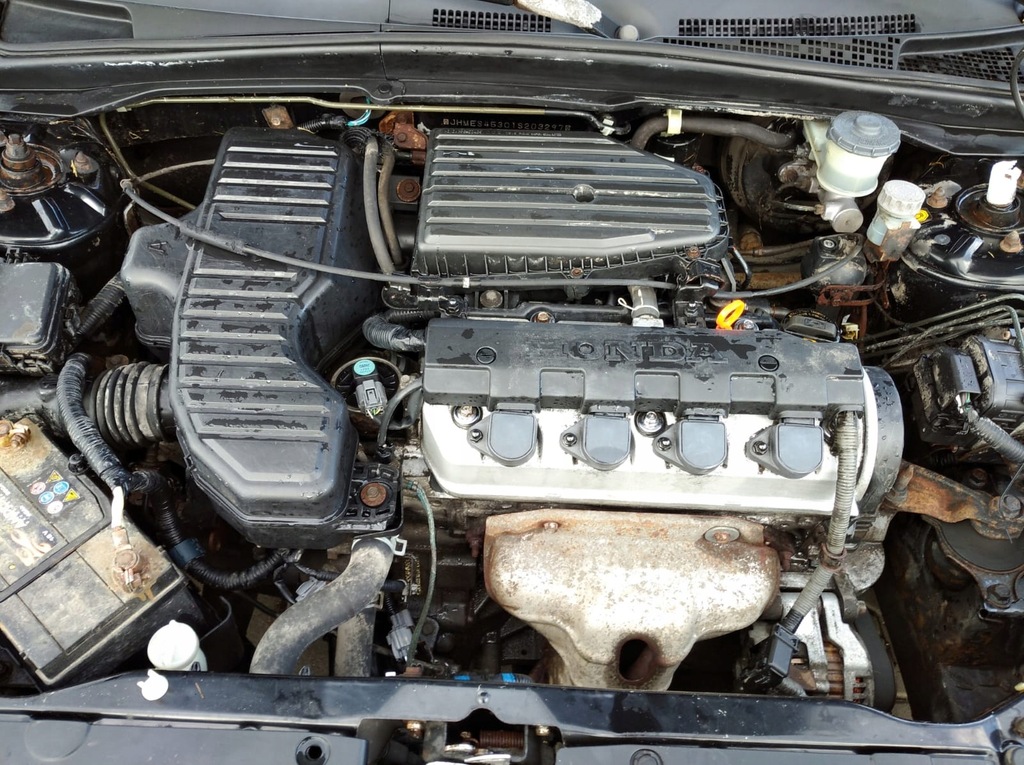 фото №13, Honda civic 7 vii es4 sedan 00- накладка крышка багажника багажника задняя задняя b92p