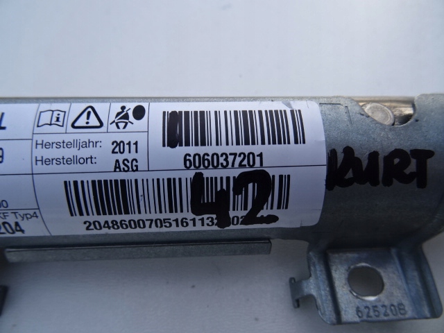 фото №5, Mercedes c-klasa w204 lift air bag шторка безопасности левая