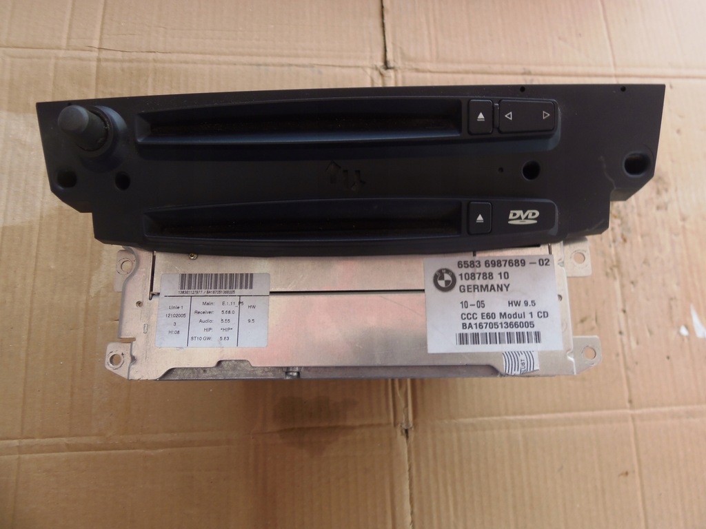 фото №1, Bmw e60 e61 радио считыватель навигации ccc 6987689