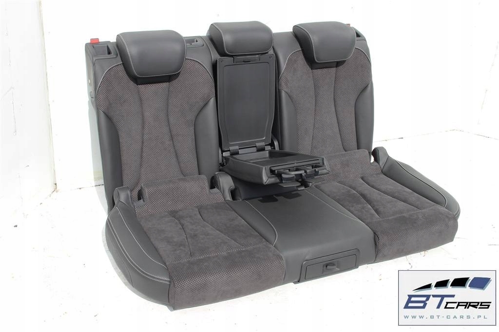 фото №5, Audi a3 s-line сидіння задні задня заднє сидіння 8v сидіння oparczie шкіра alcantar