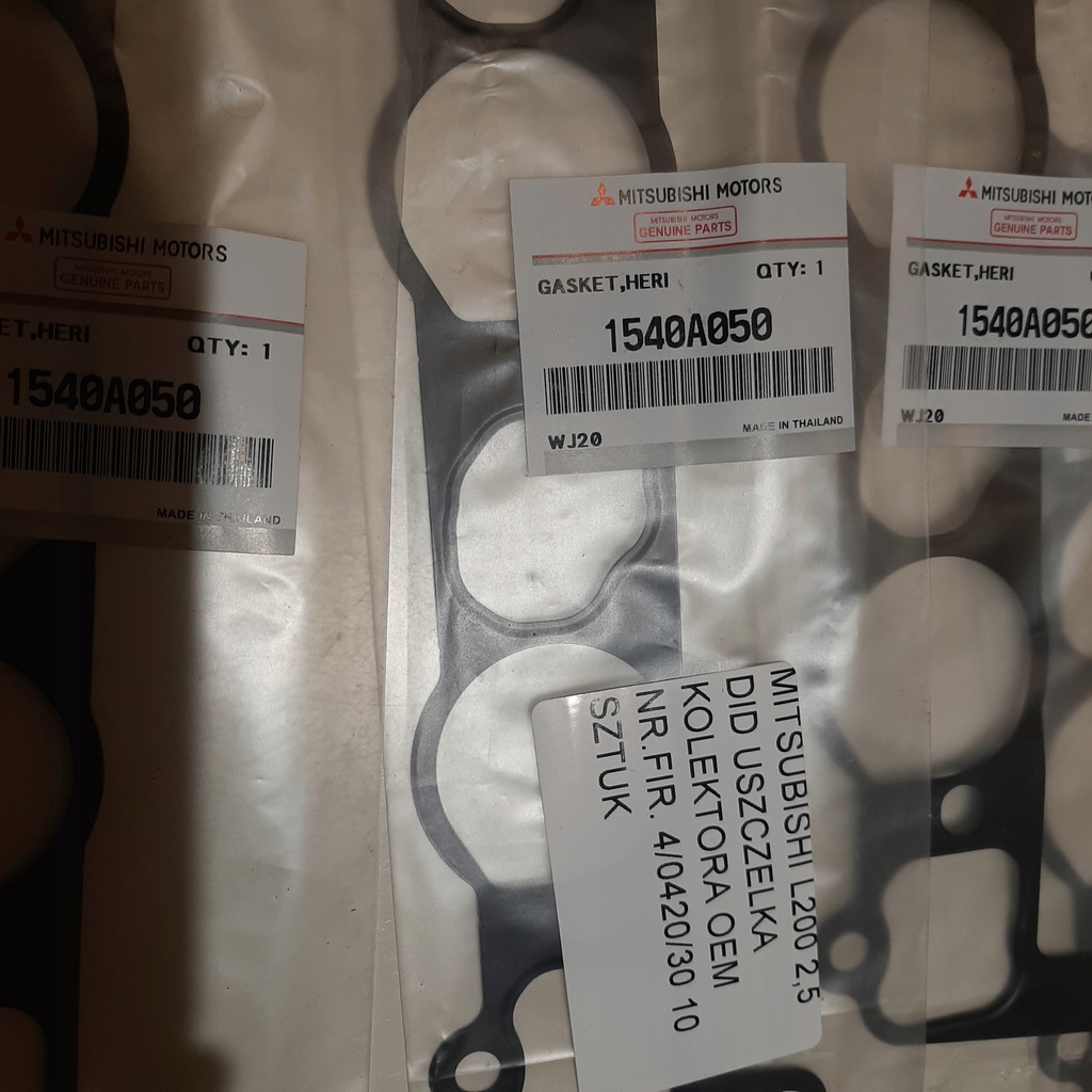 фото №9, Прокладка kol. ss. mitsubishi l200 2.5 d 1540a050 оригинальный номер mitsubishi