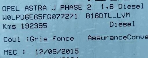 фото №6, Opel astra iv j 1.6 cdti b16dtl корпус фильтра воздуха 13379760 + труба