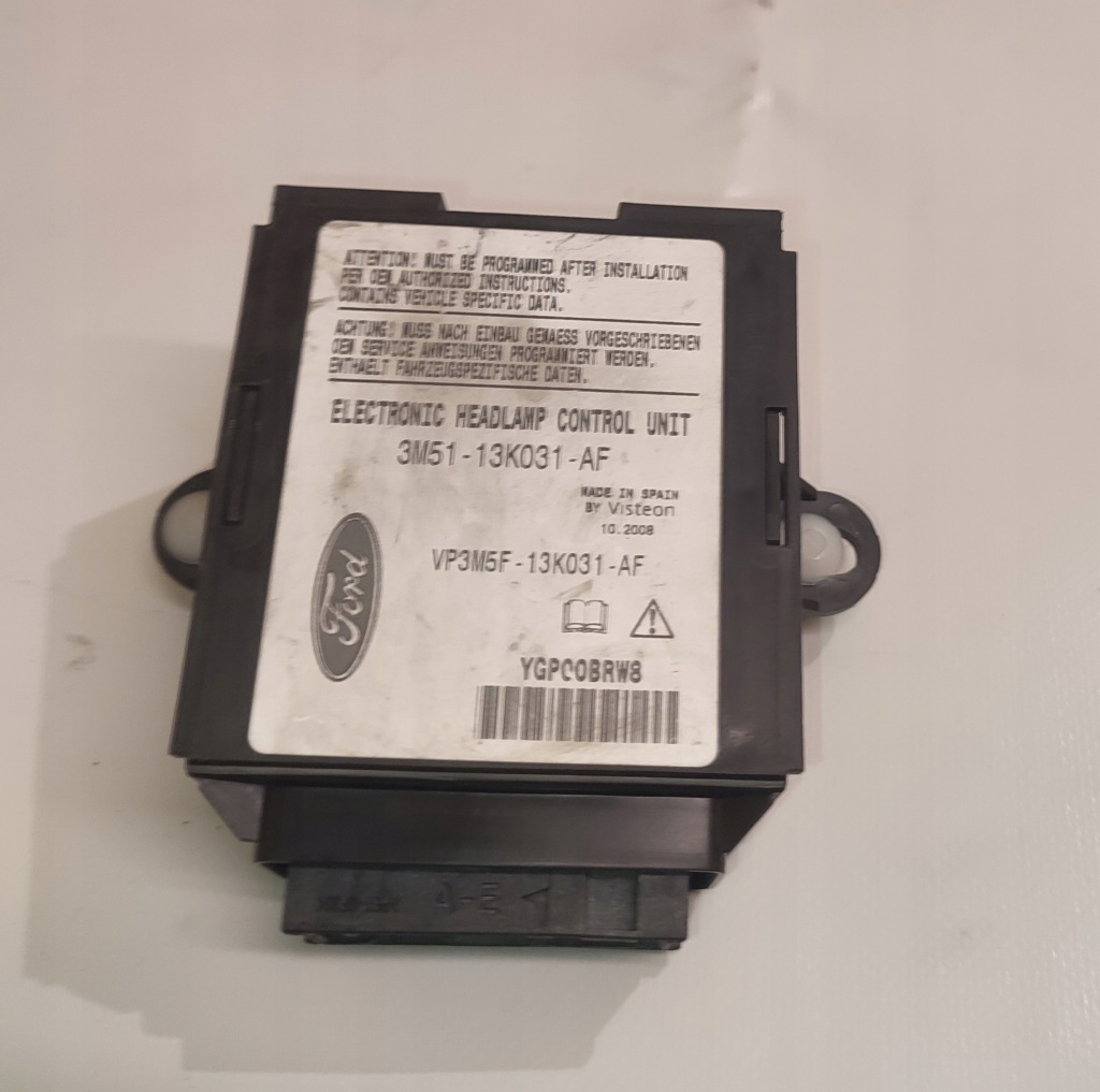фото №1, Ford kuga mk1 модуль блок керування світла ксенон