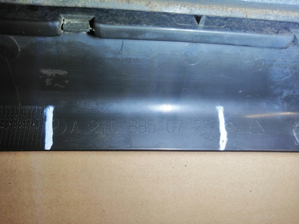 фото №11, Mercedes e-klasa w210 бампер перед