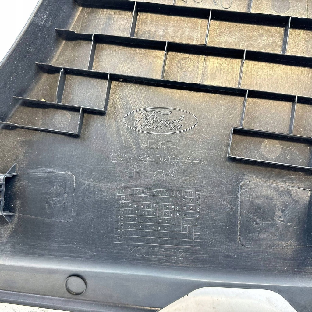 фото №7, Ford ecosport 2020 ліва сторона захист нижня стійка / b