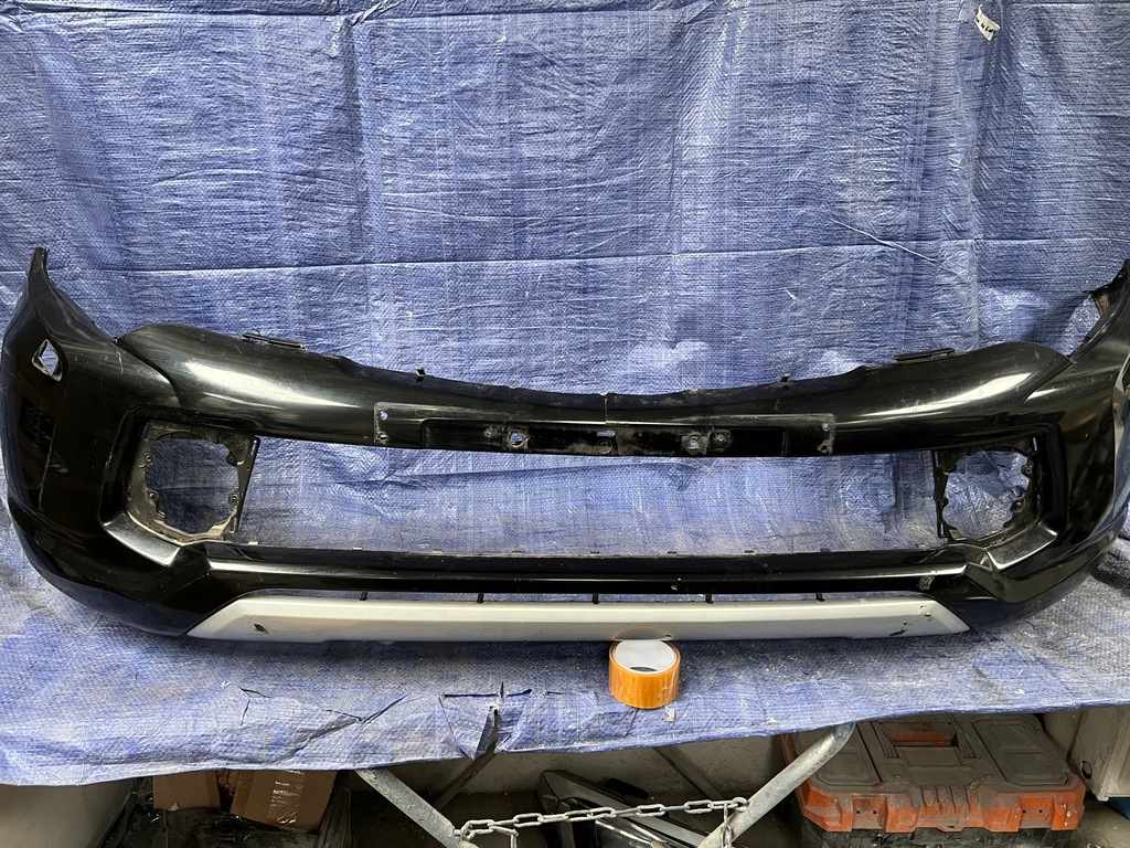 фото №1, Mitsubishi l200 lift 15-18 бампер передній