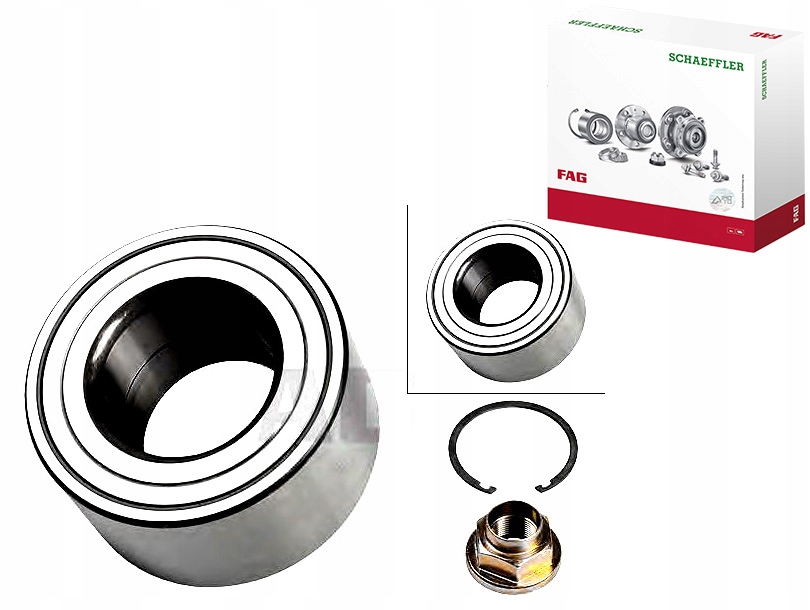 фото №1, Fag подшипник колеса mazda перед 6, cx-7, cx-9 2.0di-3