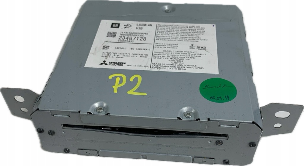 Купити P2 cadillac escalade iv 2014 - радіо зчитувач cd gm 23487128