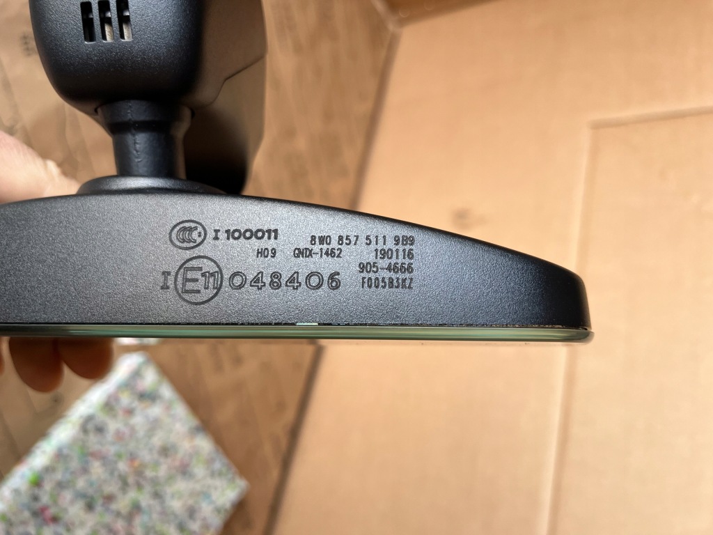 фото №4, Audi a4 a5 8w lift зеркало внутреннее фотохромный 8w0857511 9b9 2016 r