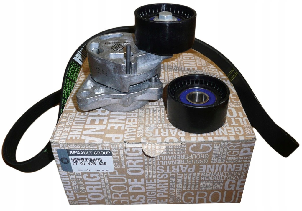 фото №1, Набор ремень клиновой renault trafic ii 2.5 dci 7701475629 оригинал