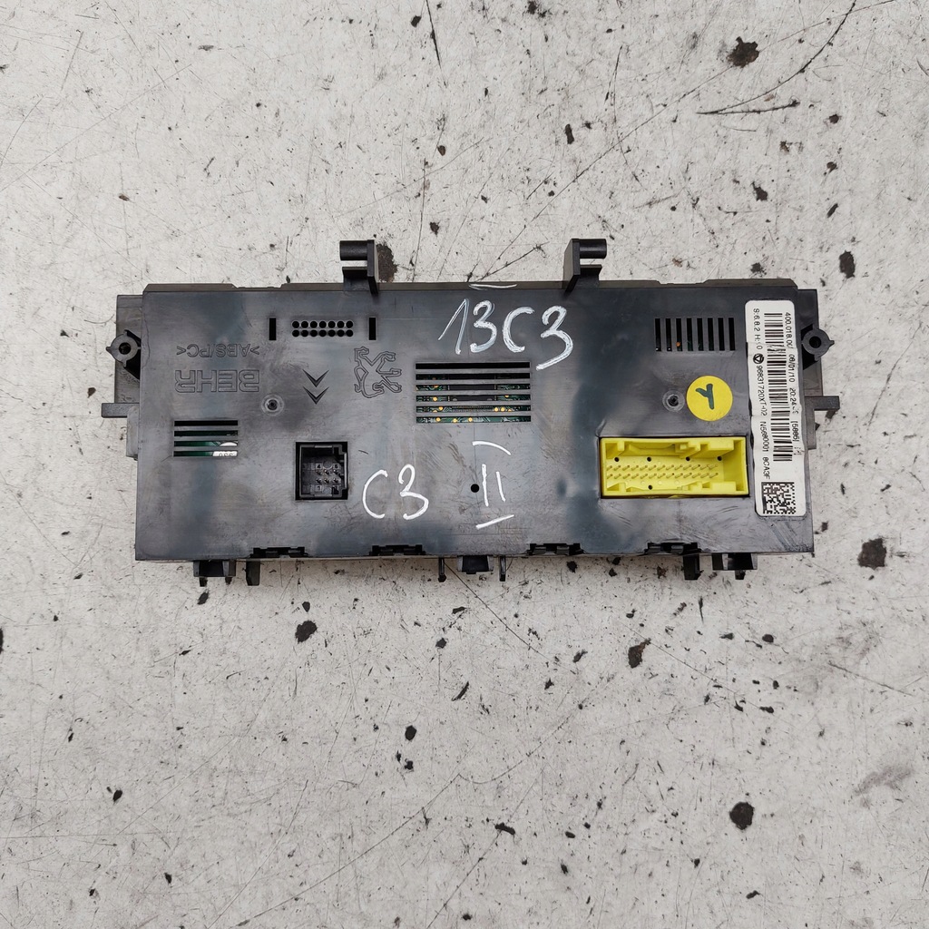 фото №12, Citroen c3 ii панель обдув кондиціонера 400018001 96831720xt