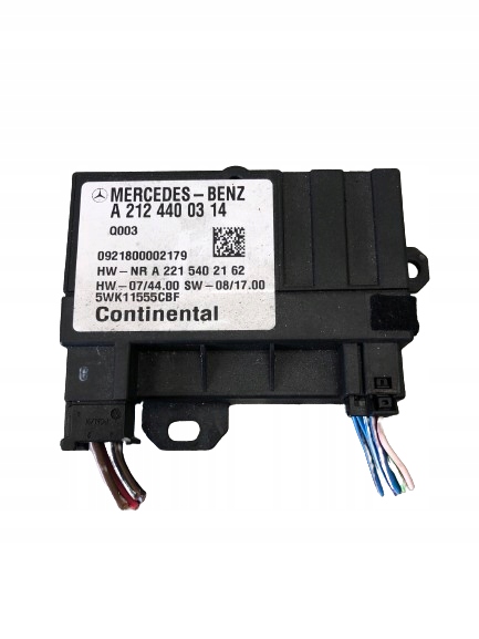 фото №1, Модуль блок управления насоса топлива mercedes w204 a2124400314