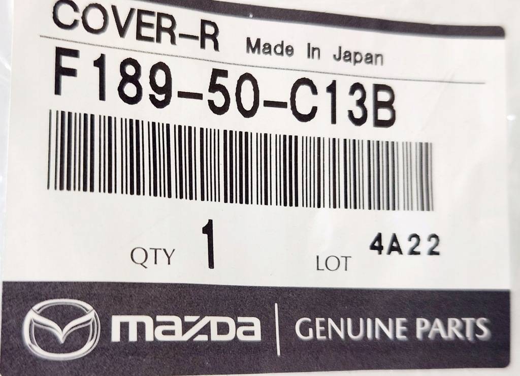 фото №6, Правая решётка бампера кронштейн противотуманной фары mazda rx-8 rx8 2009+ оригинальный номер