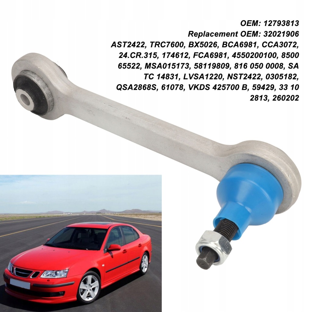 Важіль поперечний підвіска вісі задній poprawiona Оригінал