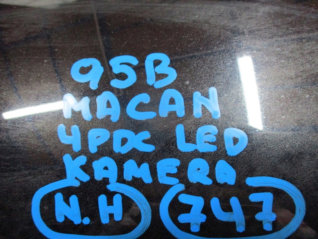 фото №11, Бампер porsche macan 95b 4x pdc led камера задняя