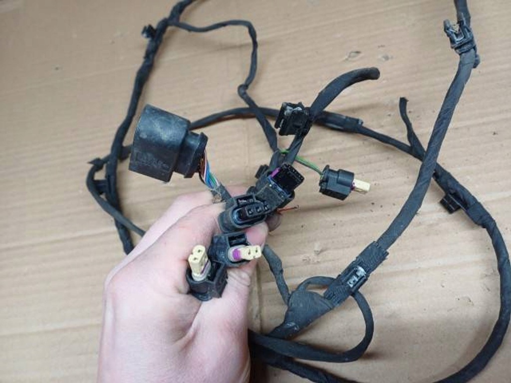 фото №8, Vw tiguan ii джгут електропроводка бампера перед 5na971095bb пошкоджена