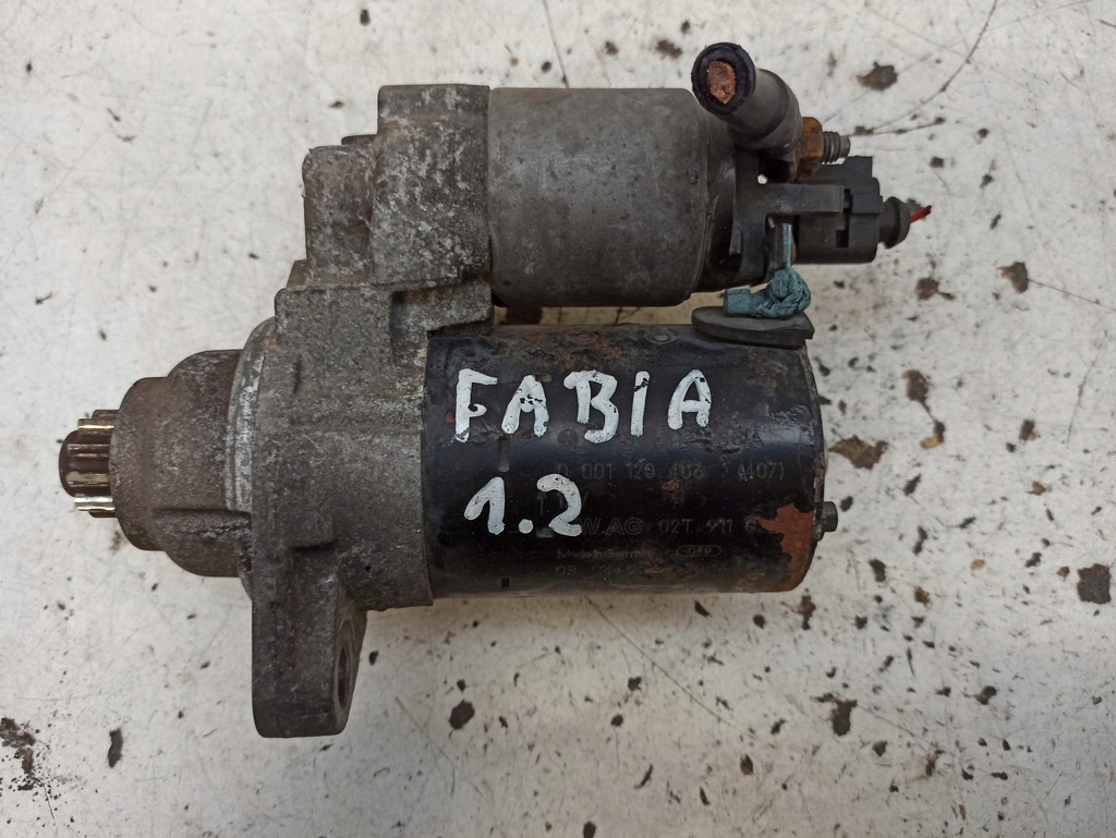фото №7, Skoda fabia 1.2tsi 10r стартер 0001120406