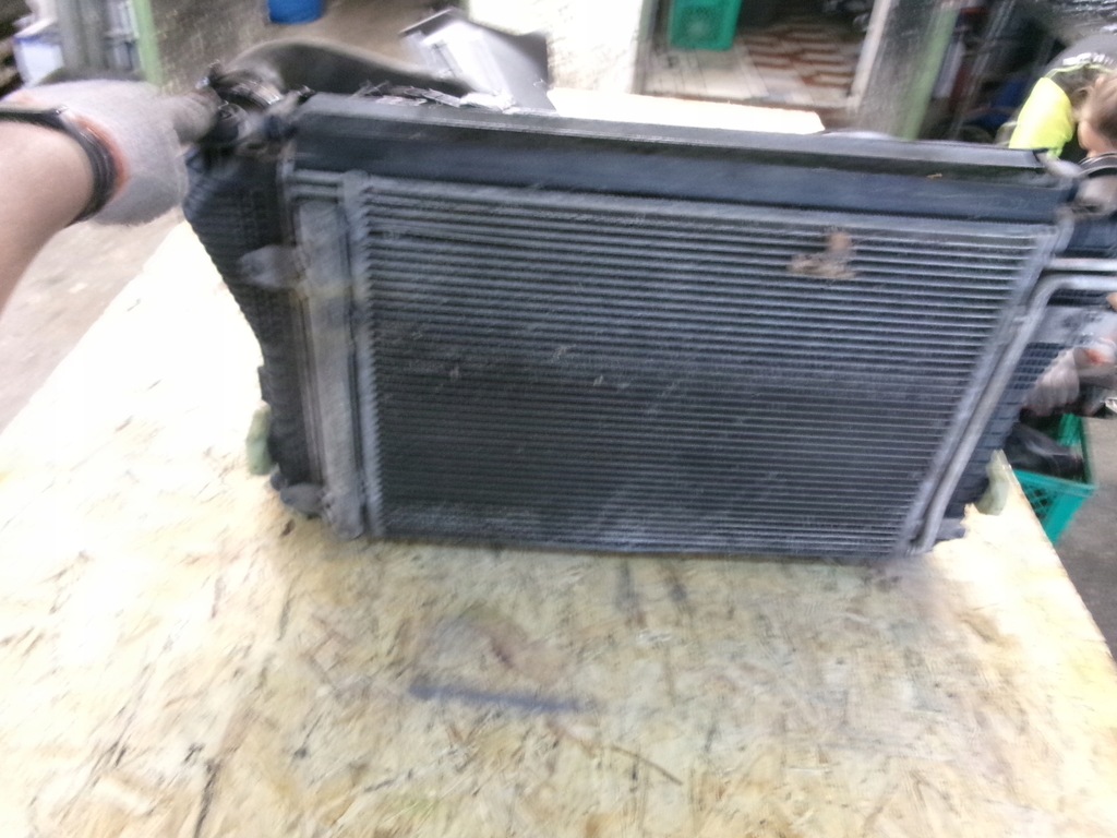 фото №1, Vw golf vi комплект радиатор вентиляторы 2.0 tdi