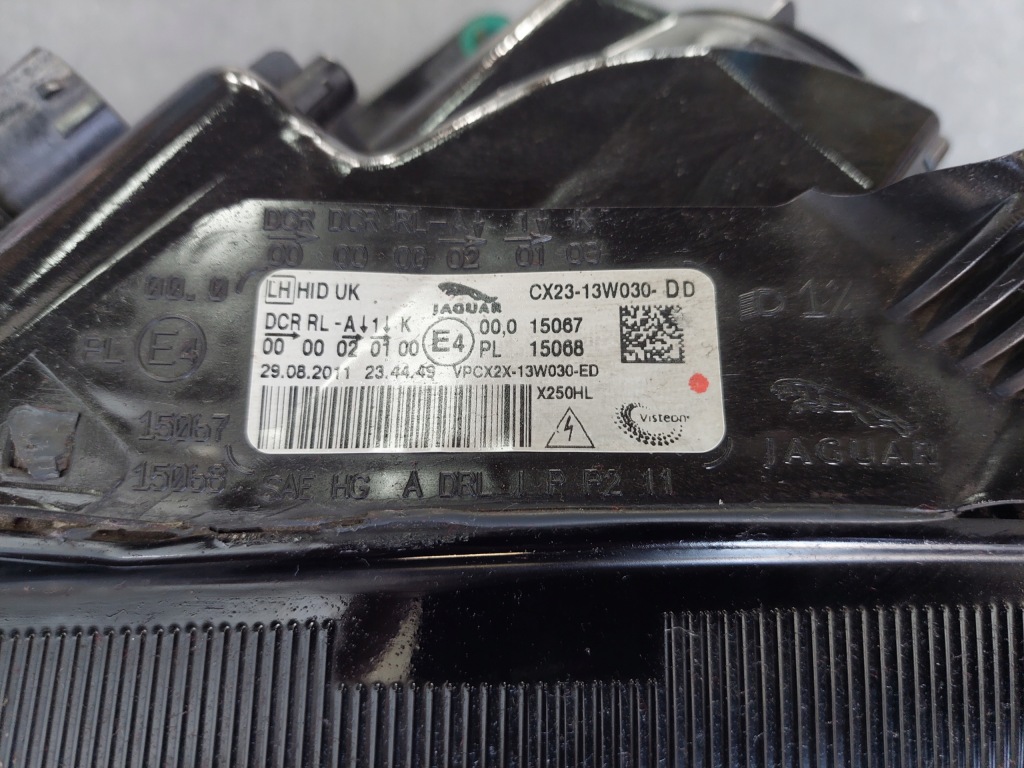 фото №10, Лампа перед правий передня права ксенон jaguar xf x250 lift