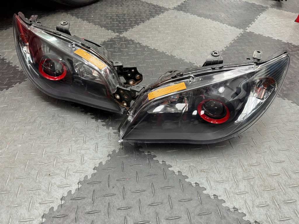 фото №13, Subaru impreza ii gd hawk eye wrx sti ксенон europa лампы перед левая правая