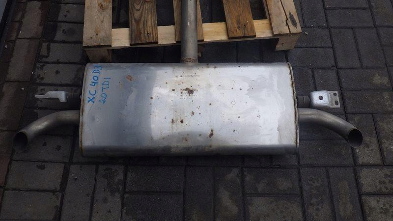 фото №3, Гаситель конечный труба volvo xc40 2.0 tdi