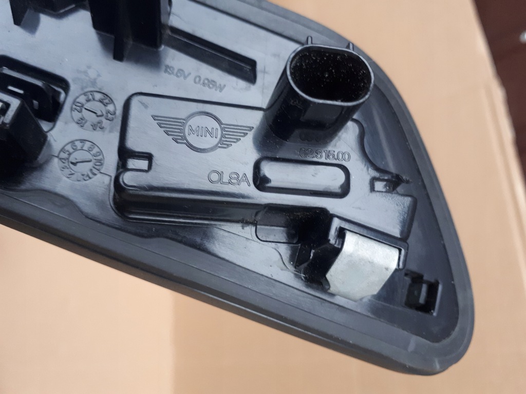 фото №8, Mini cooper s f55 f56 поворотник левый решётка левая 5a204e5 f02315550b