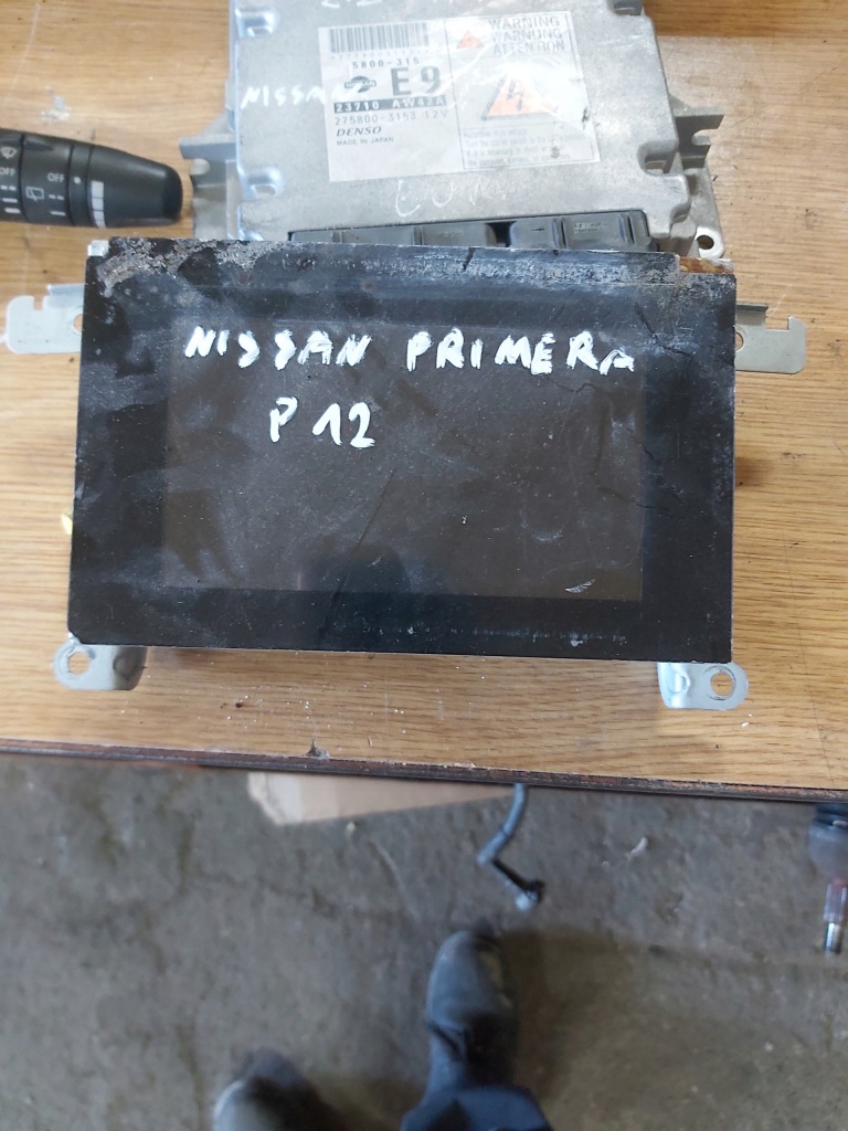 фото №1, Дисплей nissan primera p12