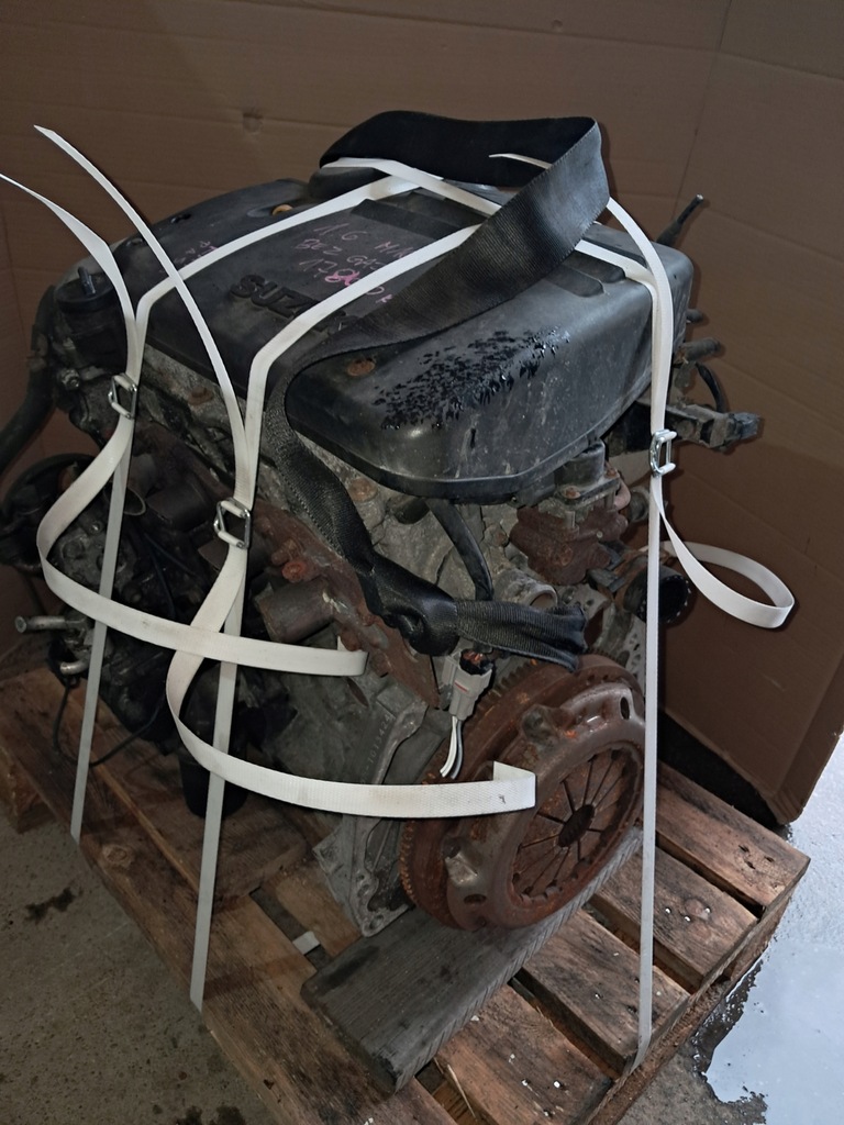 фото №11, Двигатель 1.6 16v m16a kompletny suzuki jimny vitara pewniak do монтажа film