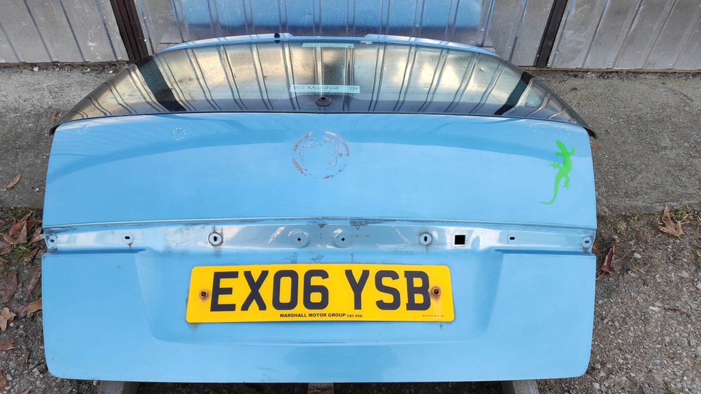 фото №8, Крышка багажника багажника opel zafira b z20n 05-12 оригинал