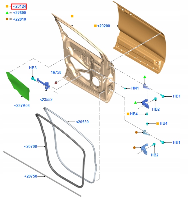 фото №2, Двері передні ліва сторона ford edge 2015- оригінальний номер
