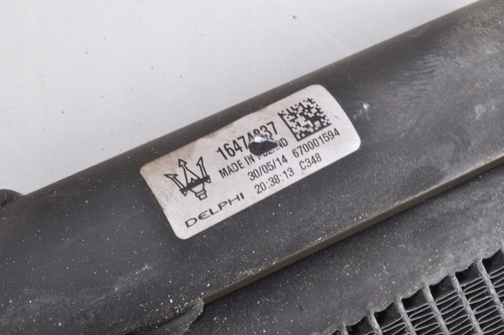 фото №6, Maserati ghibli iii 3.0 радіатор кондиціонера 670001594 16474837