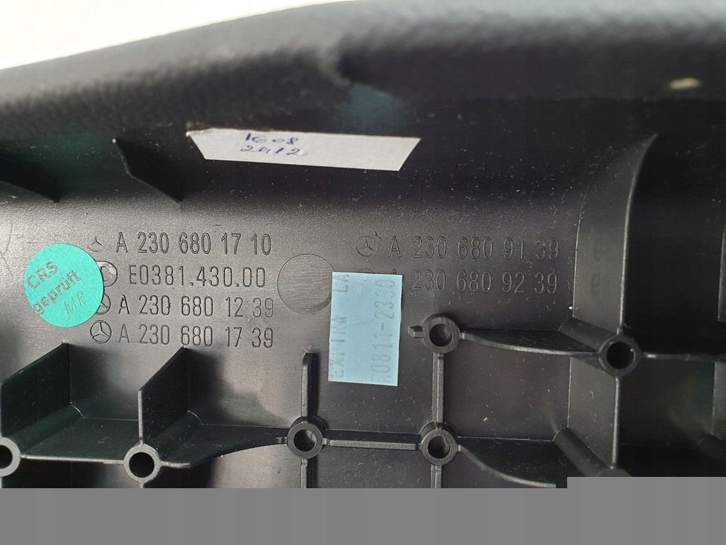 фото №5, Підлокітник сидіння mercedes sl r230 a2306809139